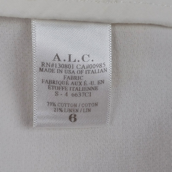 A.L.C. White Sleeveless Dress - Picture 9 of 16